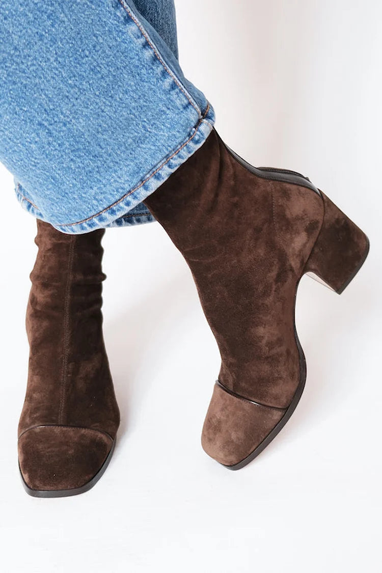Bottines en Daim Élégantes