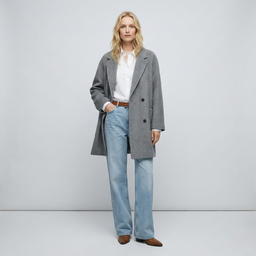 Manteau en laine Amory