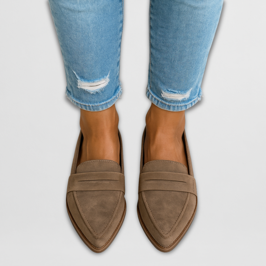 Rosalie™ | Daim Mocassins
