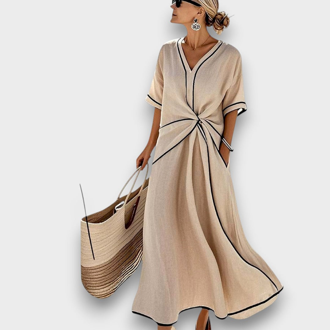 Ema - Robe d'été rayée