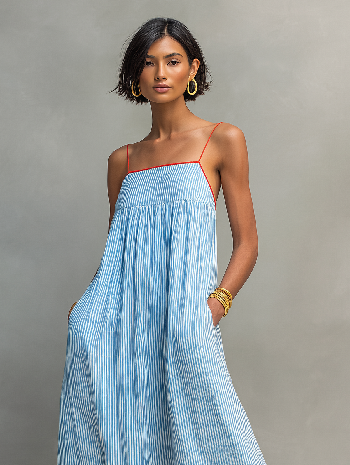 Robe Aurora Brise Méditerranéenne