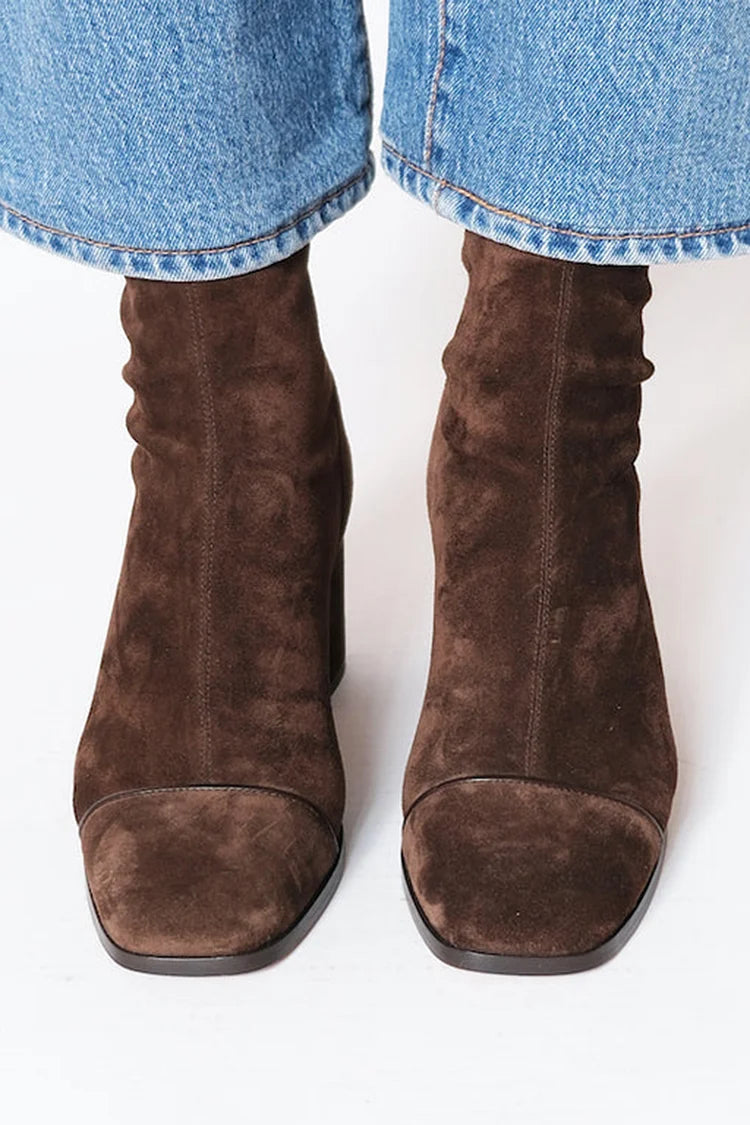 Bottines en Daim Élégantes