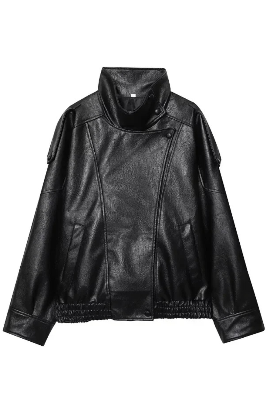 Veste en cuir synthétique