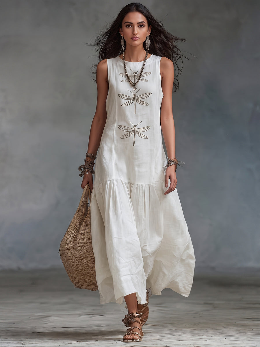 Robe Maxi Élise Sans Manches