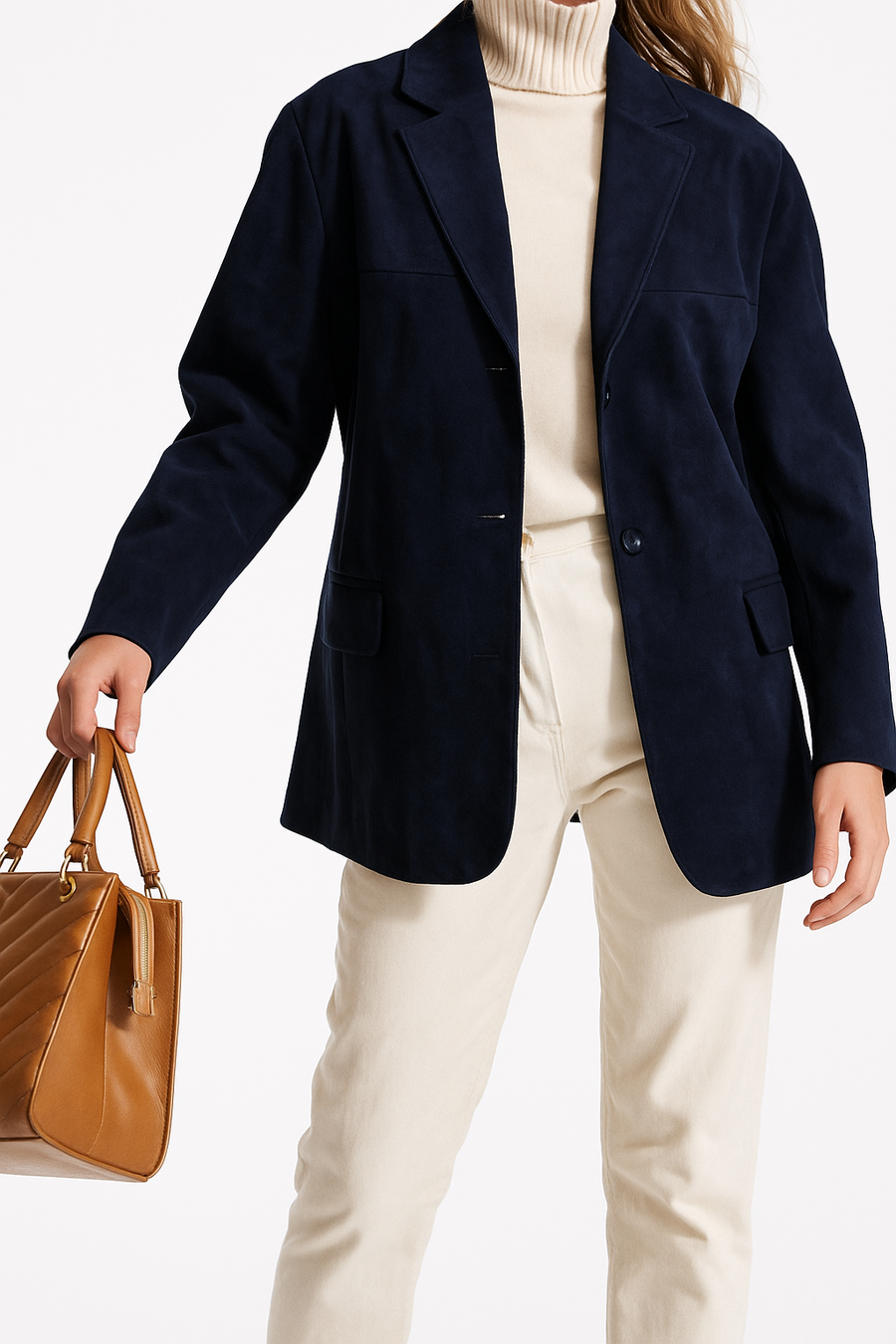 Veste classique en suède Paris