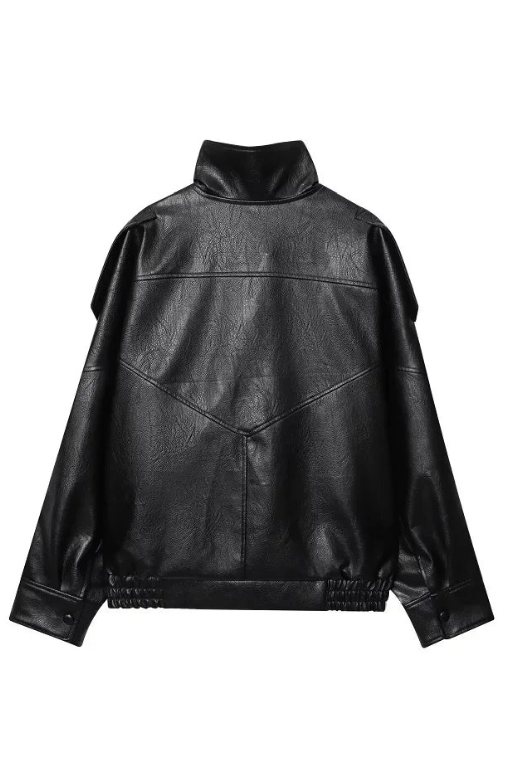 Veste en cuir synthétique