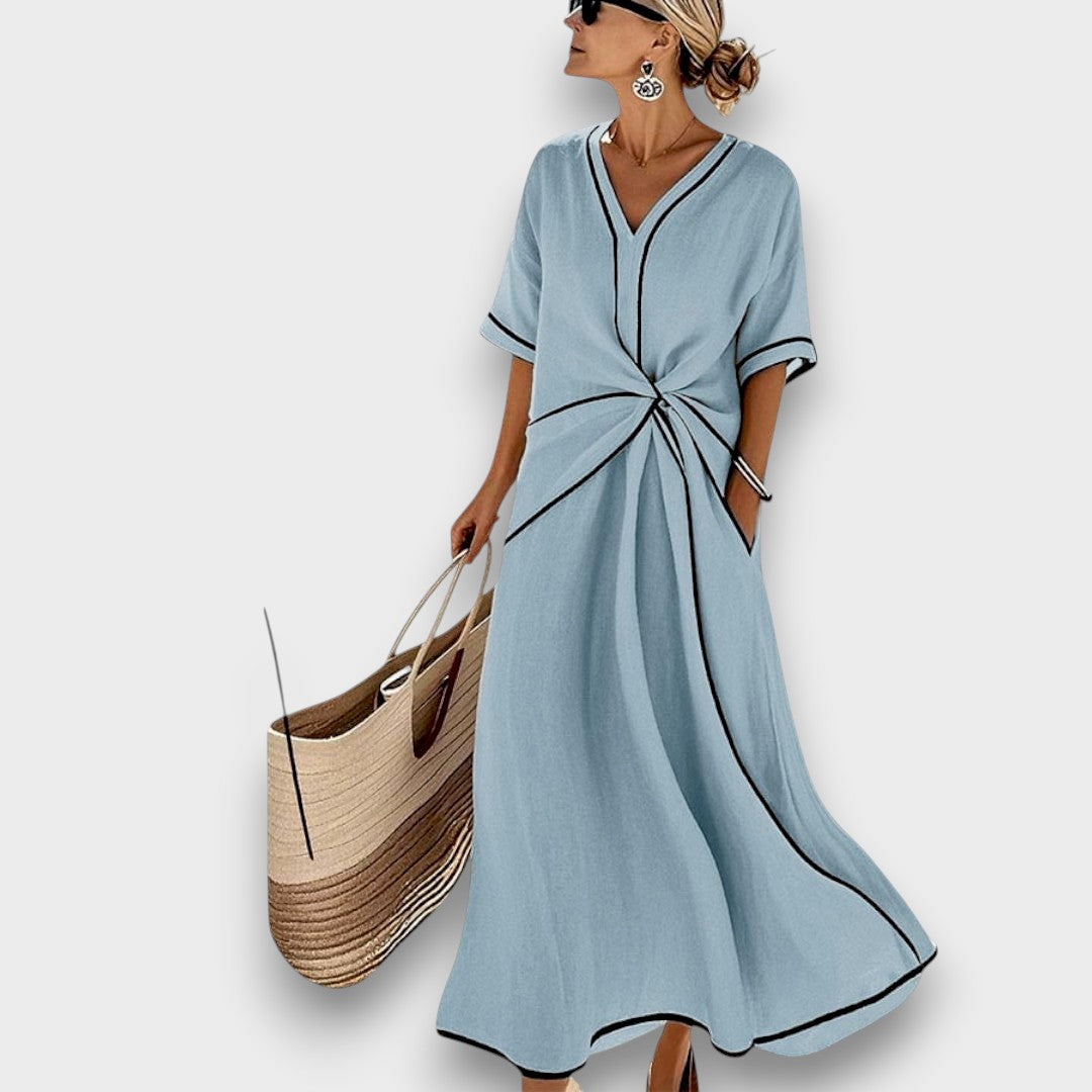 Ema - Robe d'été rayée