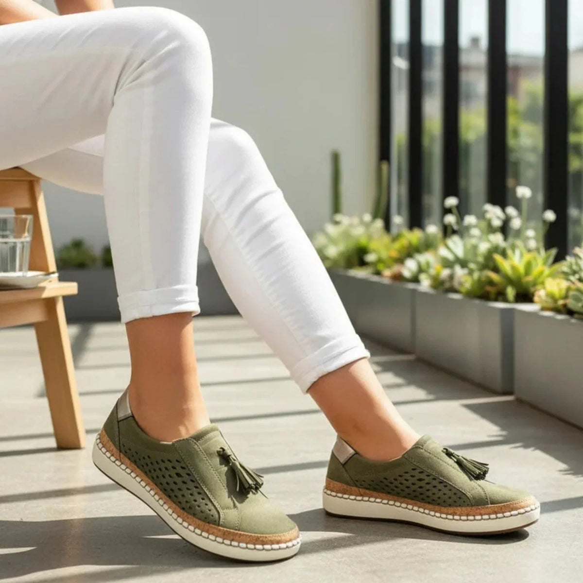 Baskets Riviera confortables et élégantes