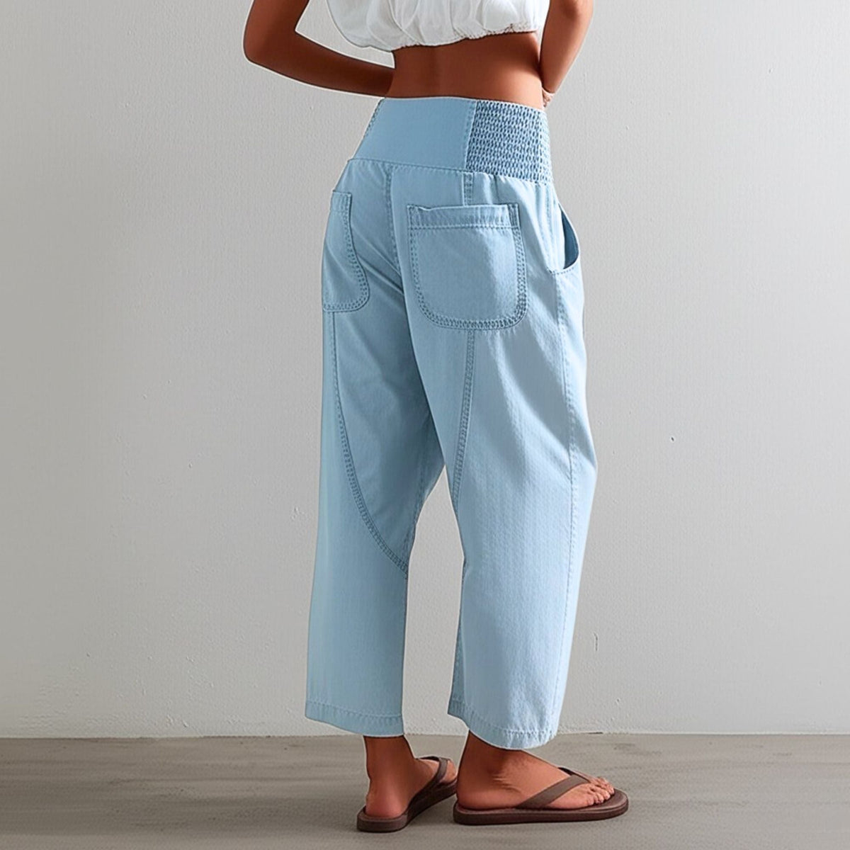 Pantalon Fluence à jambe large