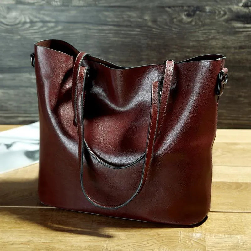 Clara® | Sac à main en cuir vintage