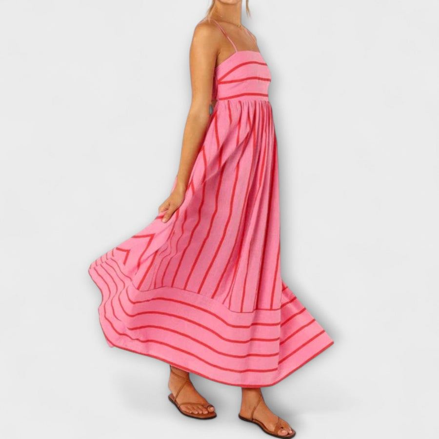 Rosa - Robe Décontractée Rayée