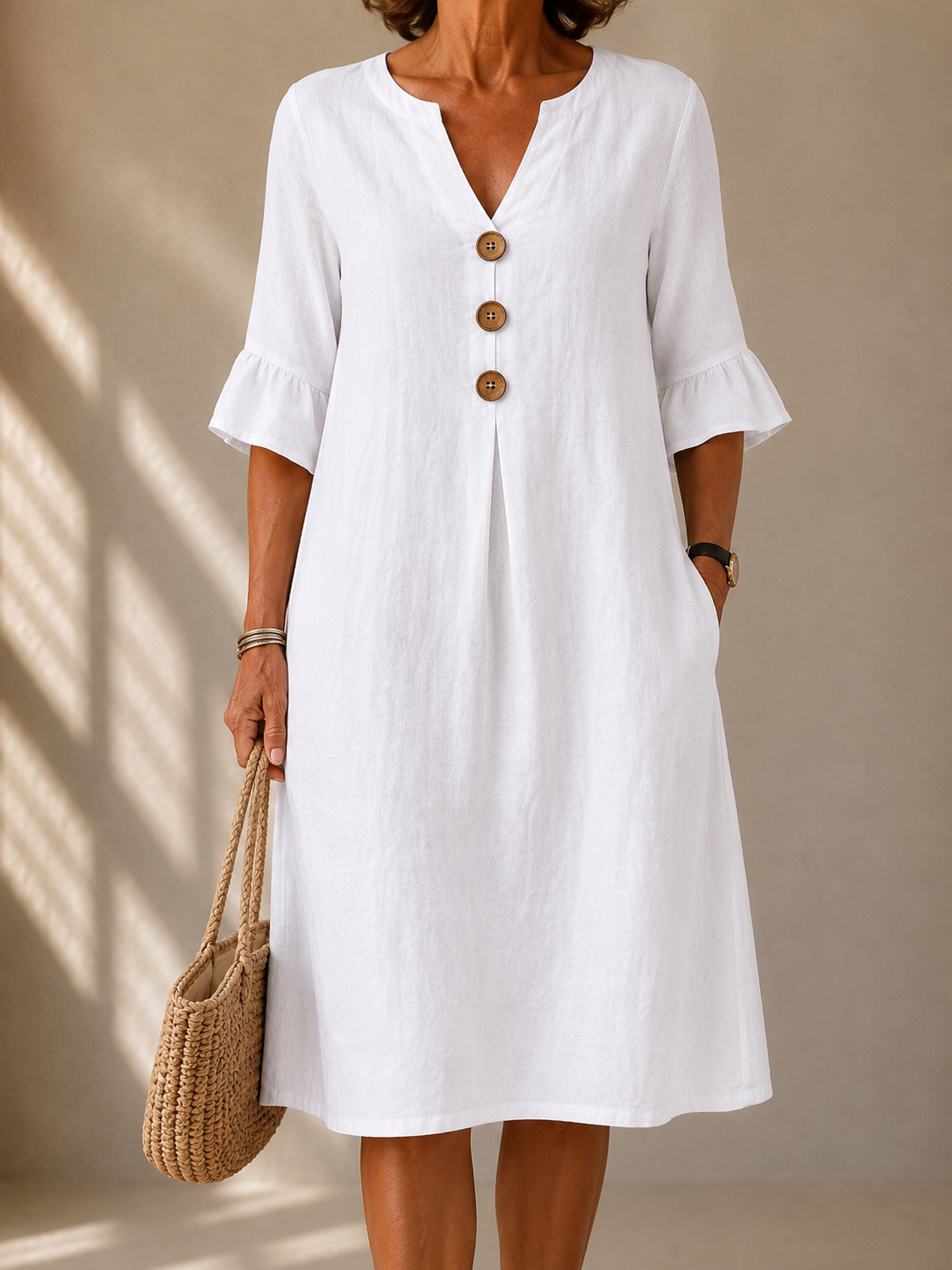 Audrey | Robe Classique d'Été