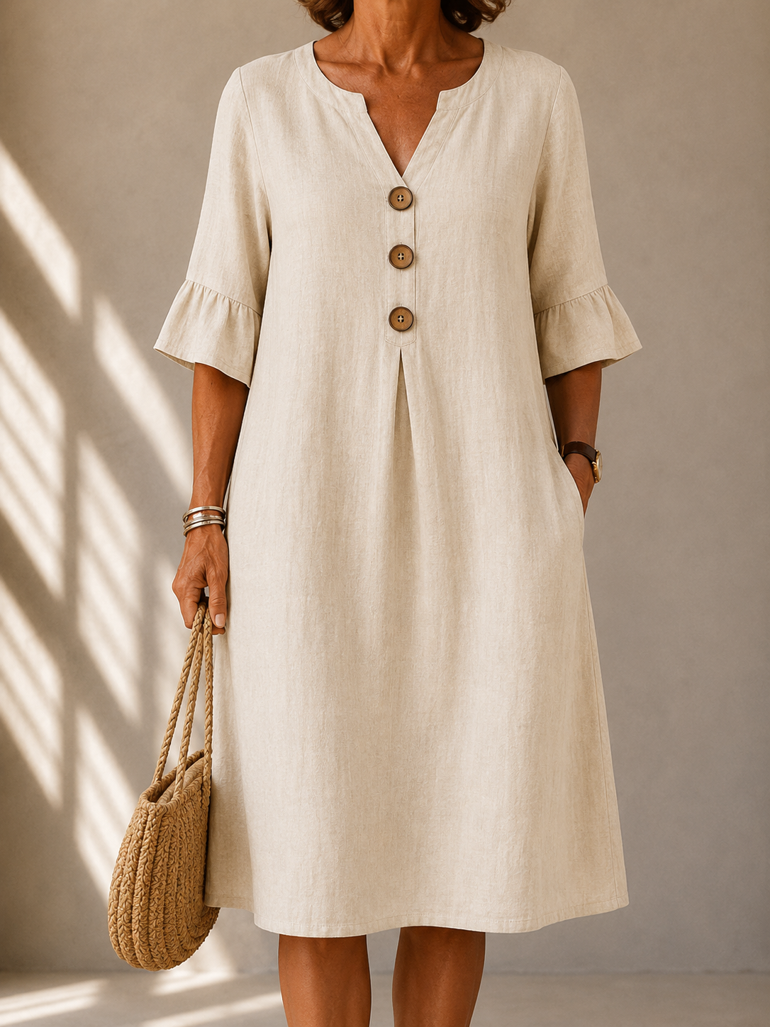 Eleanor | Robe Classique d'Été