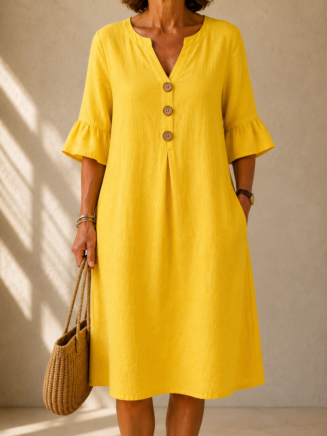 Charlotte | Robe Classique d'Été