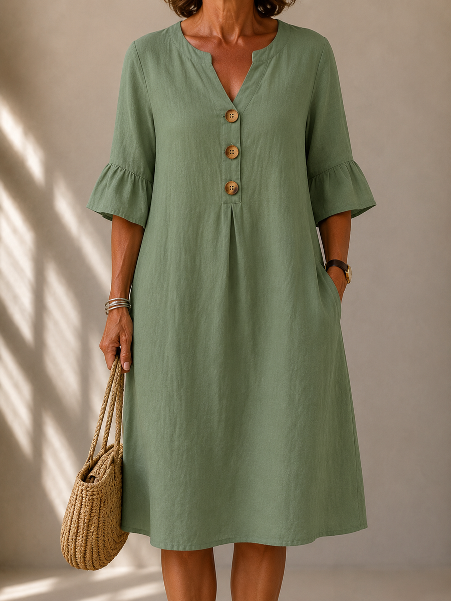 Margaret | Robe Classique d'Été