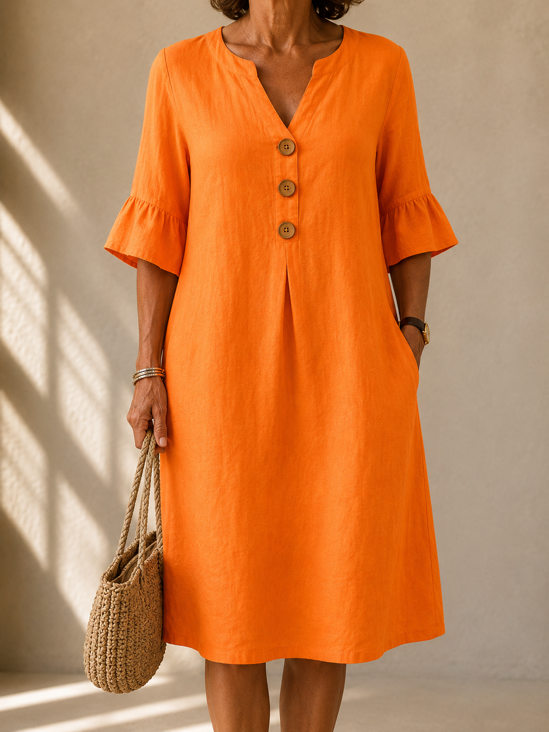 Hazel | Robe Classique d'Été