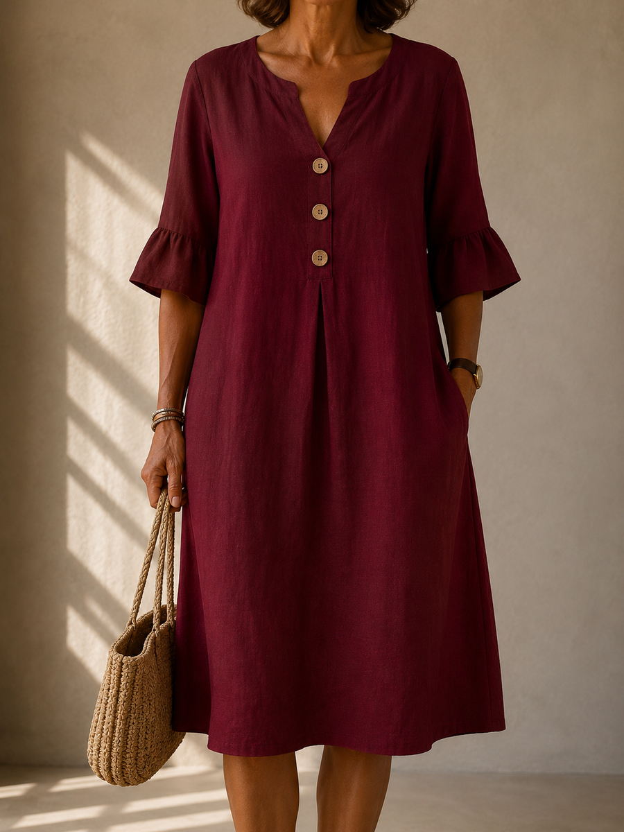 Clara | Robe Classique d'Été
