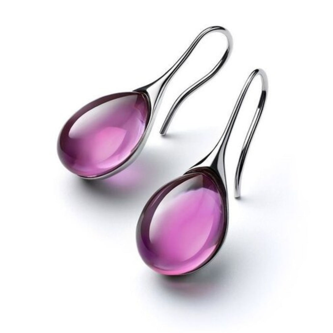 Boucles d'Oreilles Pendantes Chic avec Cristaux