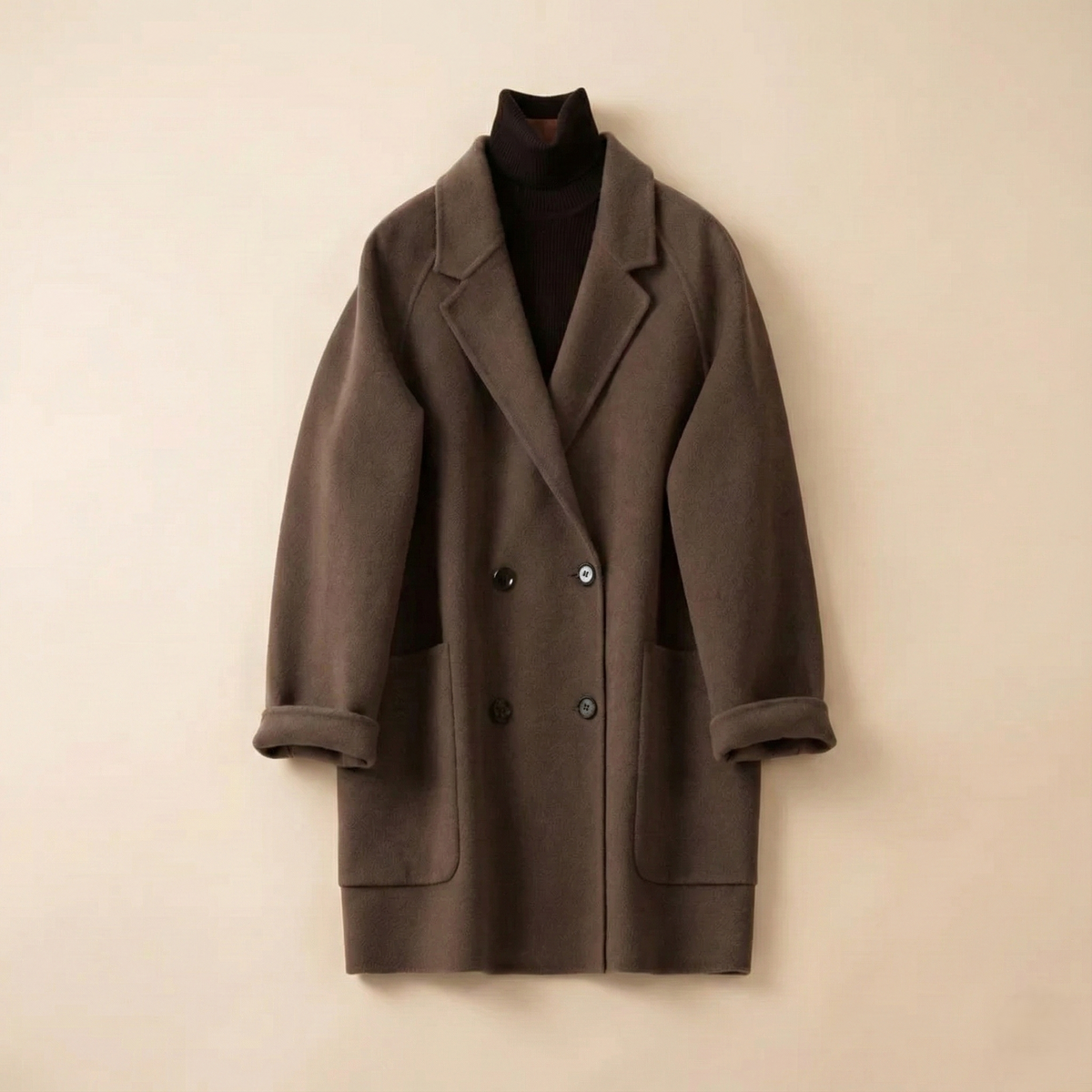 Manteau en laine Amory