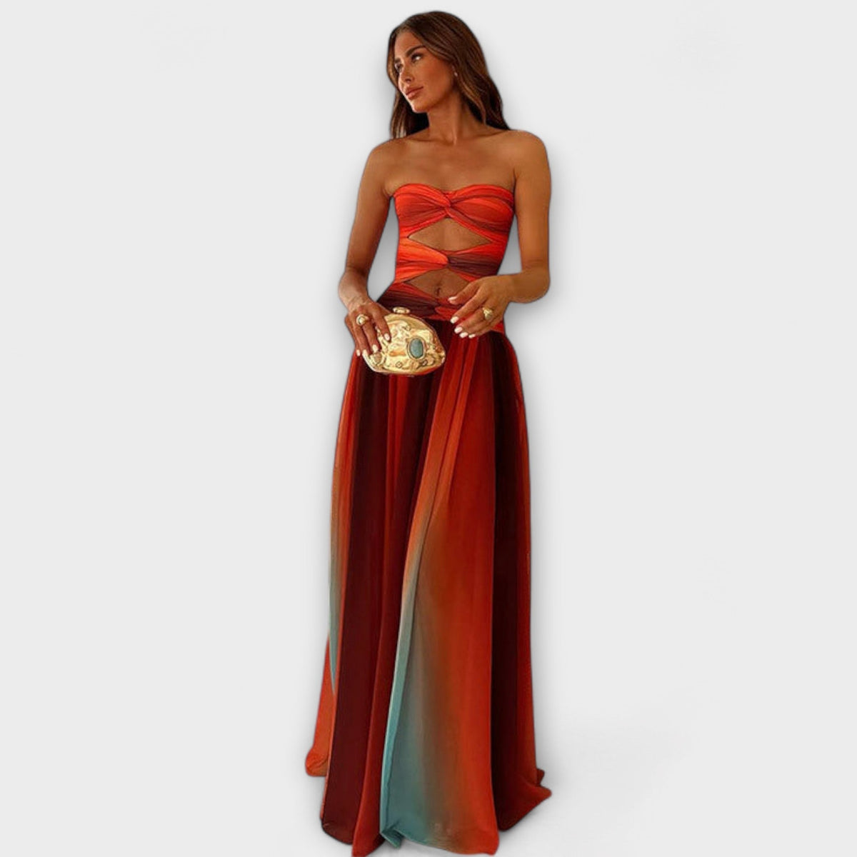 Laney - Robe maxi sans manches