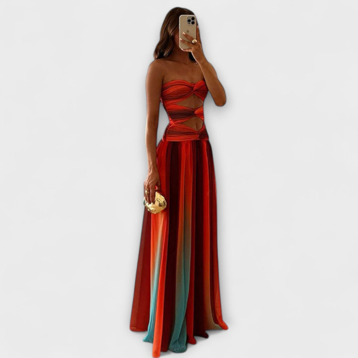 Laney - Robe maxi sans manches