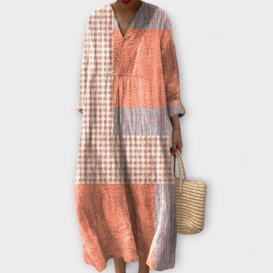 Bethany - Robe élégante avec design géométrique