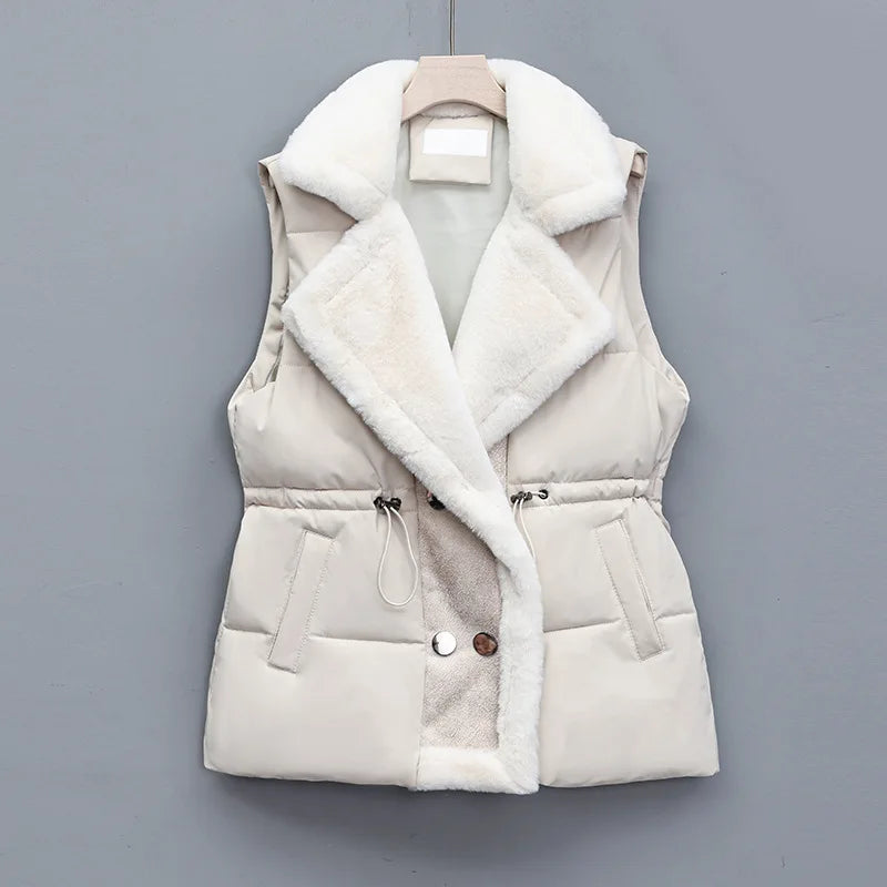 Gilet d’hiver moelleux