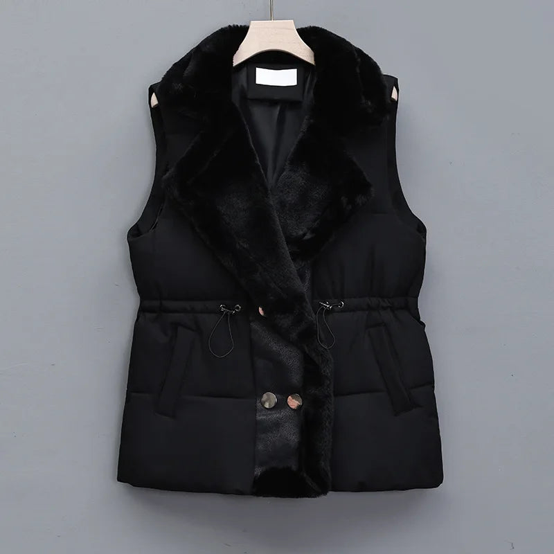 Gilet d’hiver moelleux