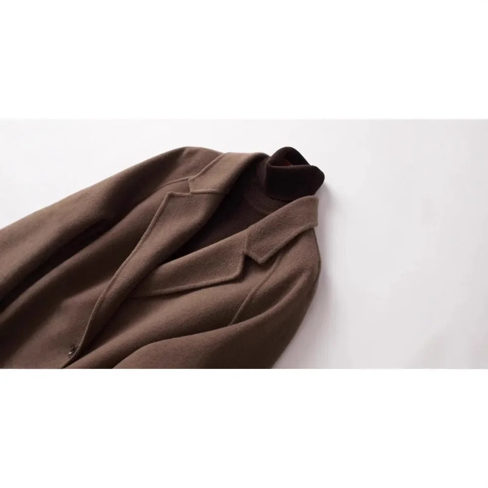 Manteau en laine Amory