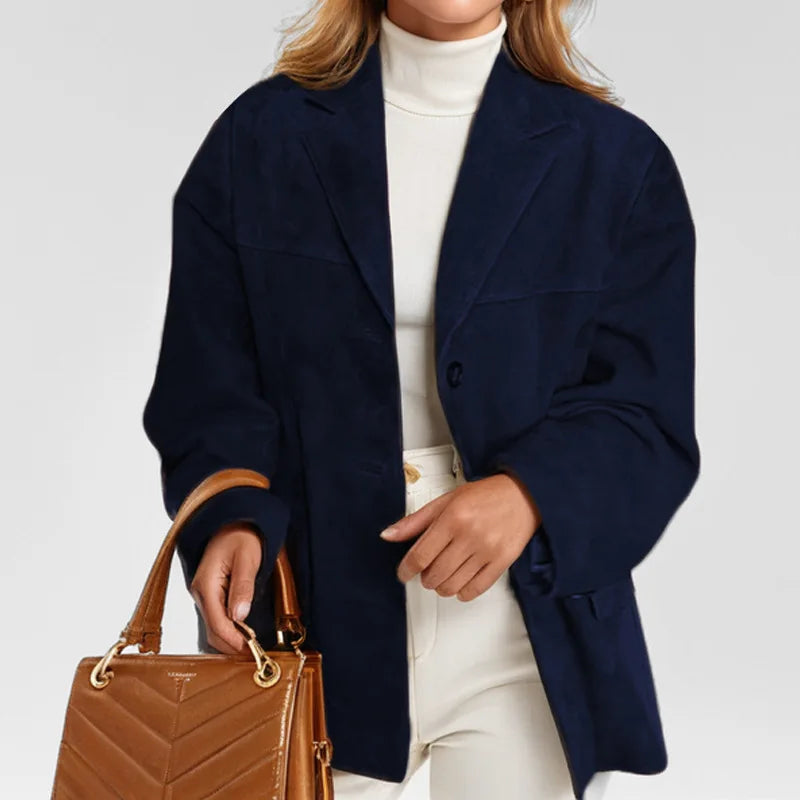 Veste classique en suède Paris