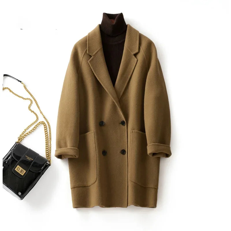 Manteau en laine Amory
