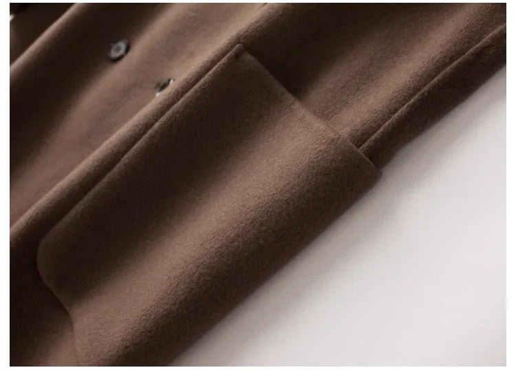 Manteau en laine Amory