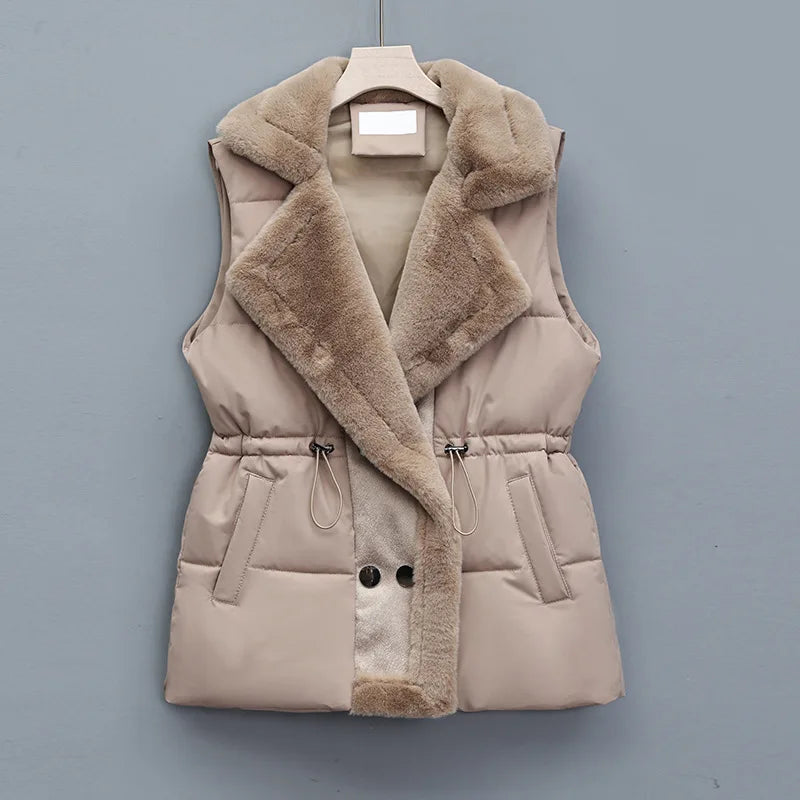 Gilet d’hiver moelleux