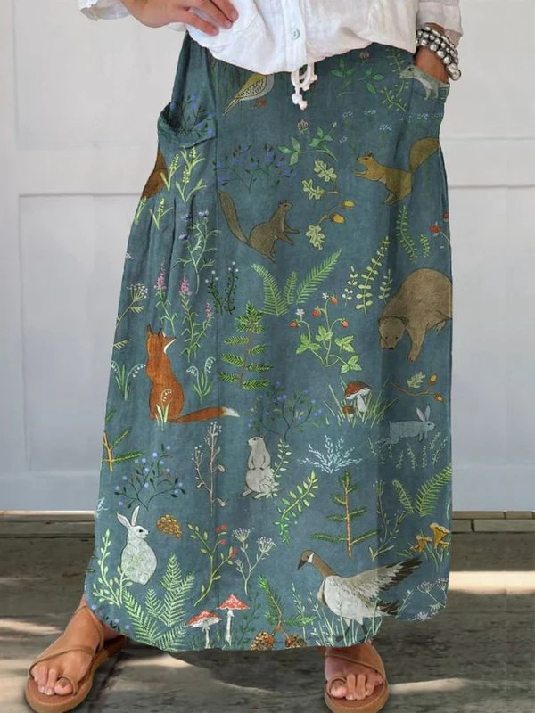 Jupe Salomé Rétro Animalier
