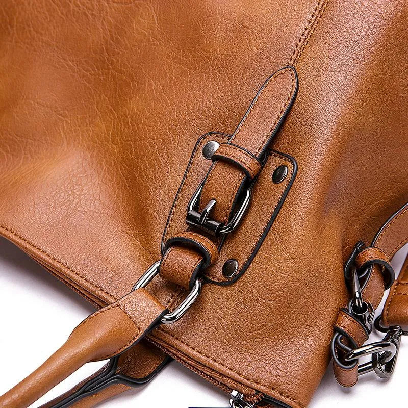 Ava™ Sac à épaule en cuir élégant