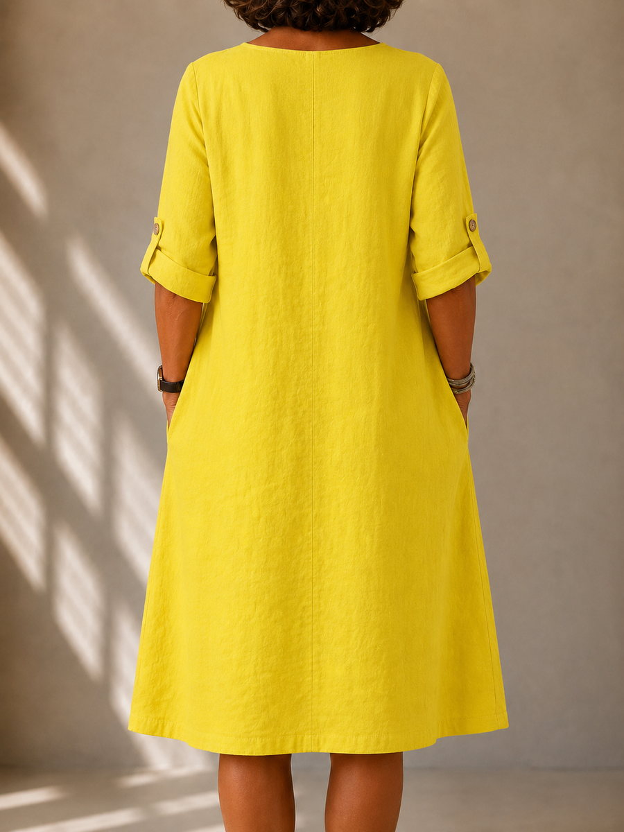 Margaret | Robe Classique d'Été