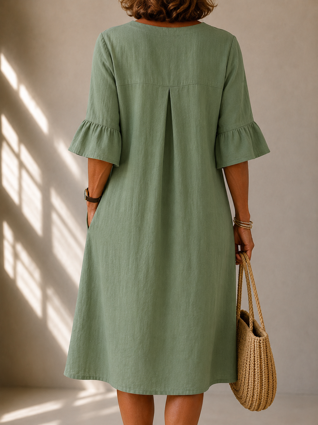 Margaret | Robe Classique d'Été