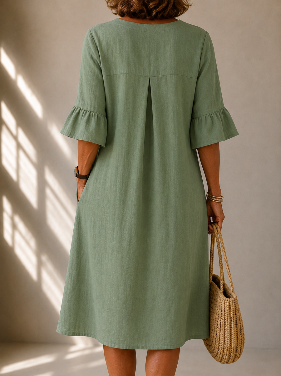Margaret | Robe Classique d'Été