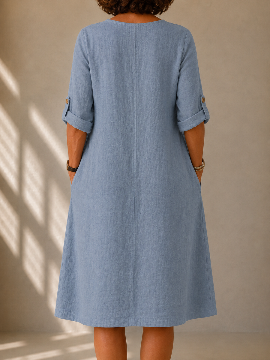 Helen | Robe Classique d'Été