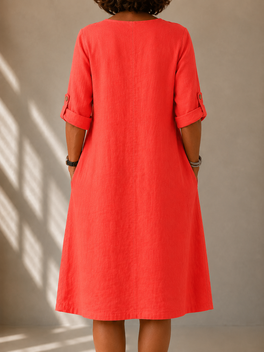Marjorie | Robe Classique d'Été