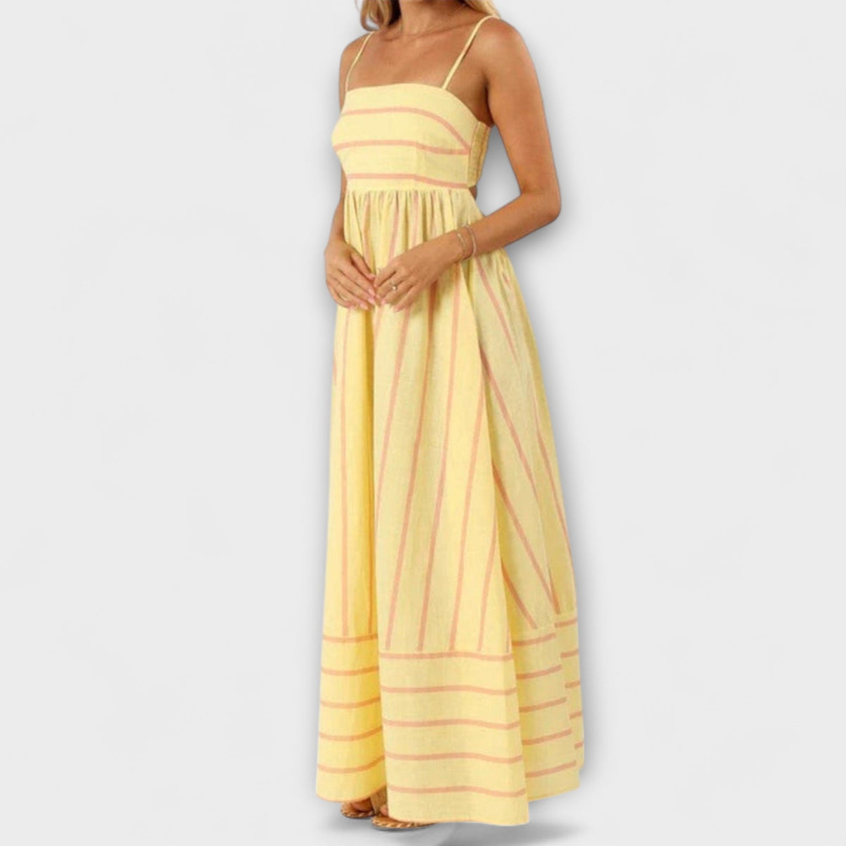 Rosa - Robe Décontractée Rayée