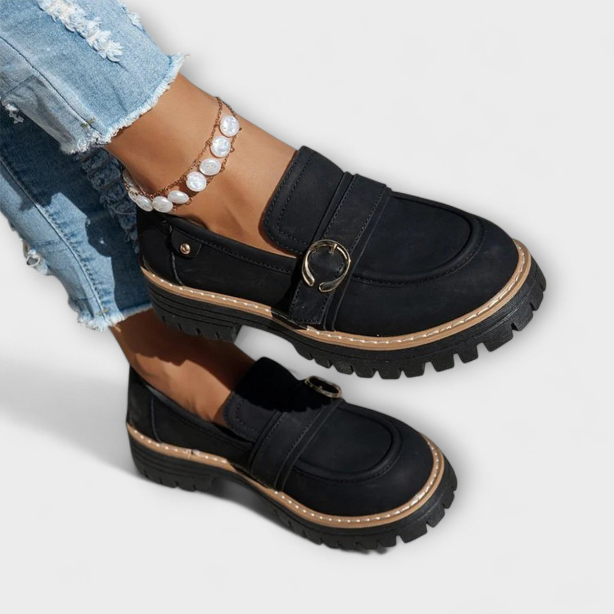 Rosalie™ | Mocassins Classiques à Bout Rond