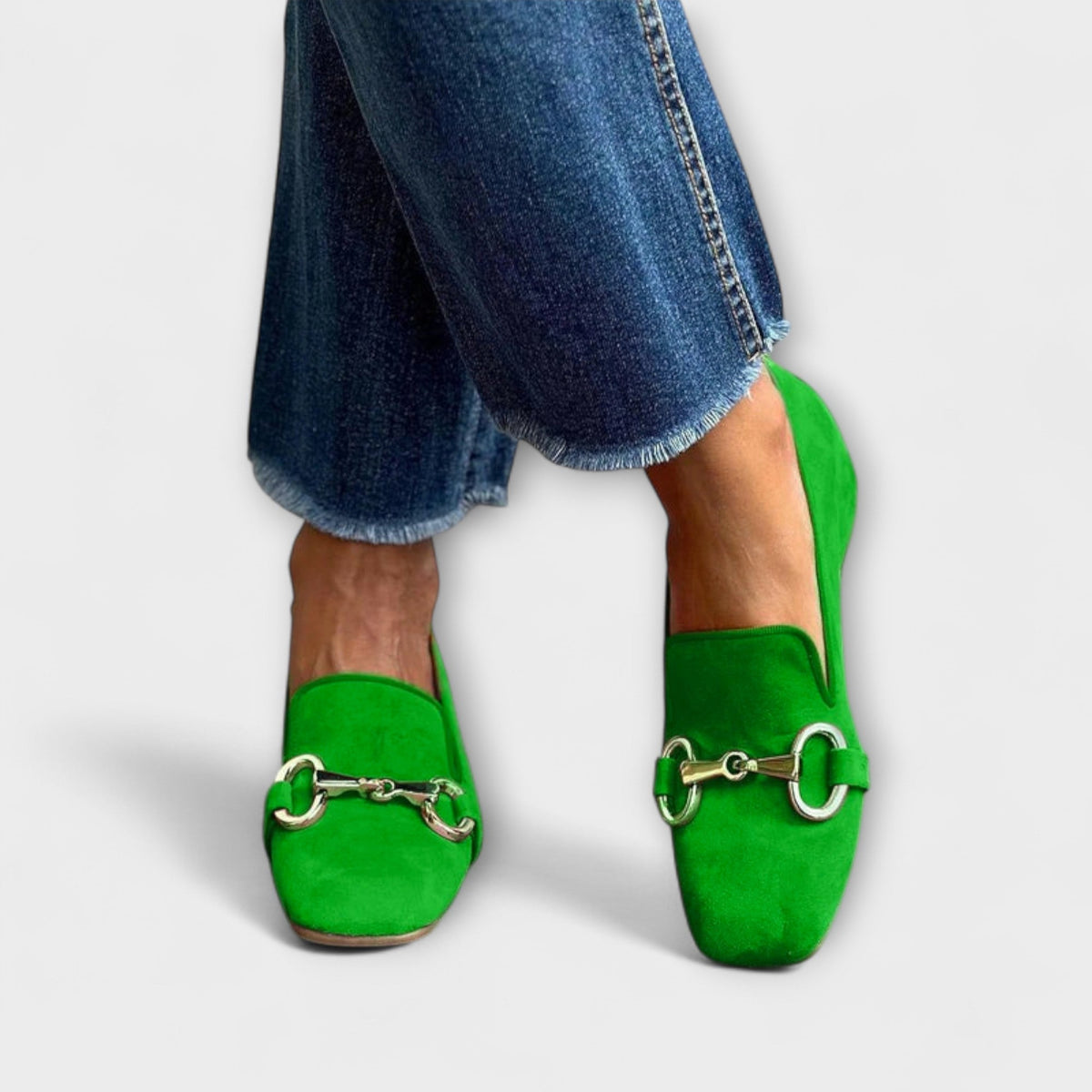 Rosalie™ | Mocassins Carrés avec Boucle
