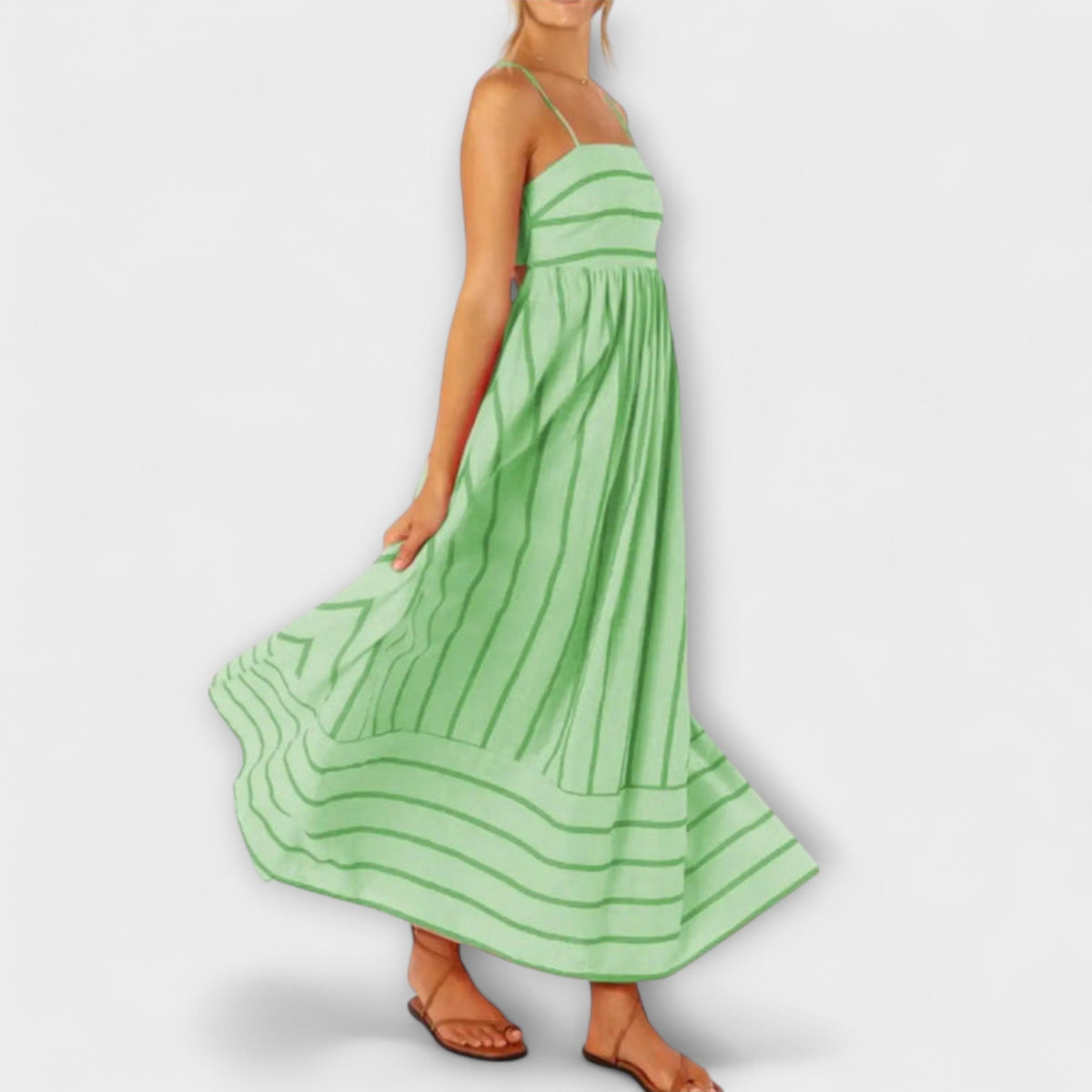 Rosa - Robe Décontractée Rayée