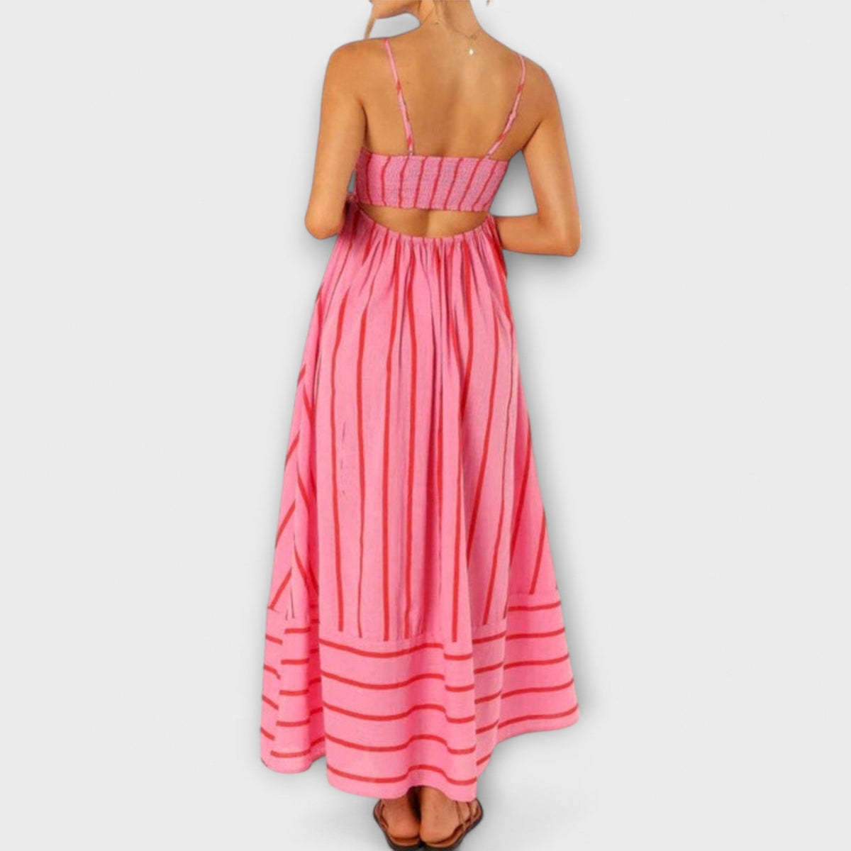 Rosa - Robe Décontractée Rayée