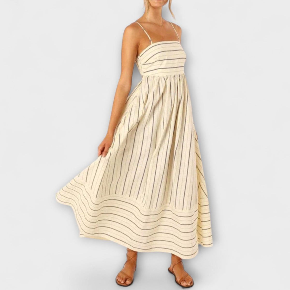 Rosa - Robe Décontractée Rayée
